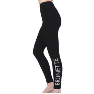 BRUNETTE leggings